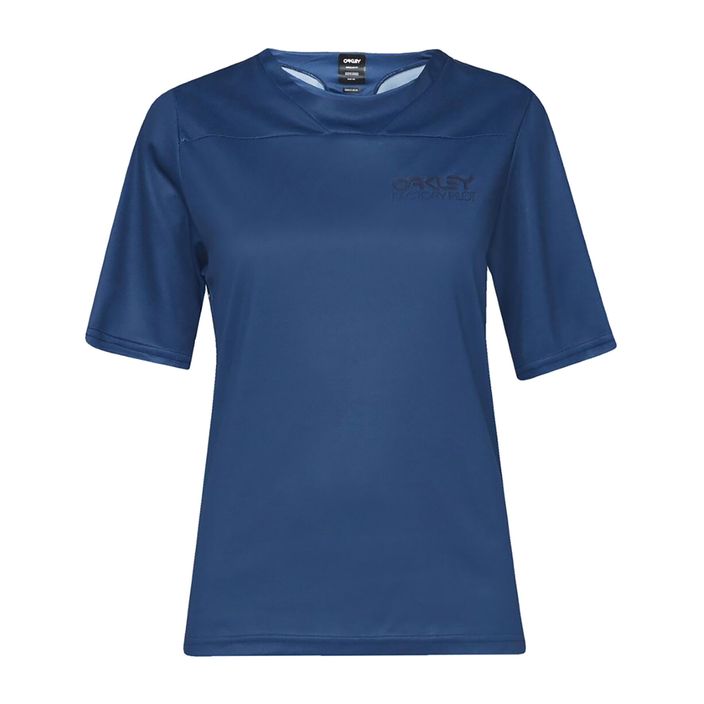Oakley Factory Pilot Lite SS moteriški marškinėliai trumpomis rankovėmis mėlyni FOA500274 2