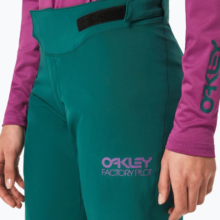 Oakley Drop In MTB moteriški dviračių šortai žali FOA500275 6