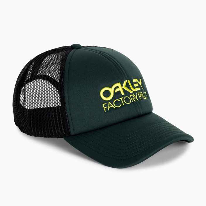 Oakley Factory Pilot Trucker vyriška beisbolo kepuraitė žalia FOS900510