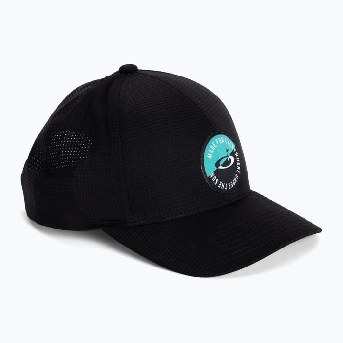 Oakley Evrywhre Pro vyriška beisbolo kepurė juoda FOS900884