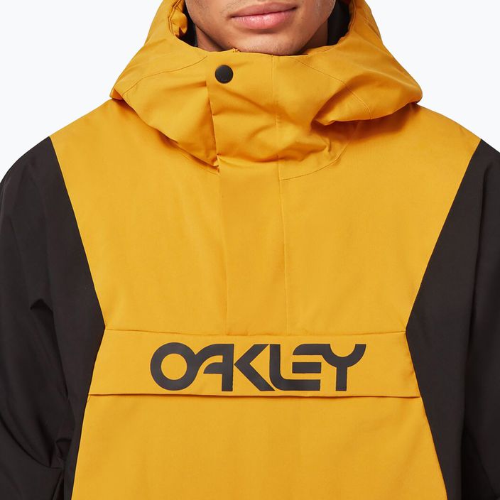 Oakley TNP TBT Insulated Anorak Yellow Vyriška snieglenčių striukė FOA403652 6