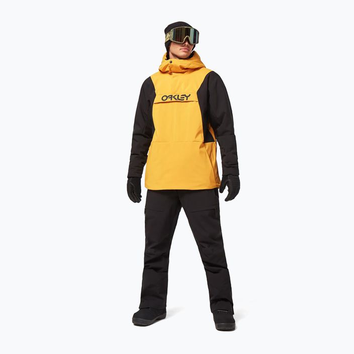 Oakley TNP TBT Insulated Anorak Yellow Vyriška snieglenčių striukė FOA403652 3