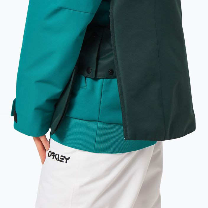 Oakley Holly Anorak moteriška snieglenčių striukė žalia FOA500124 6