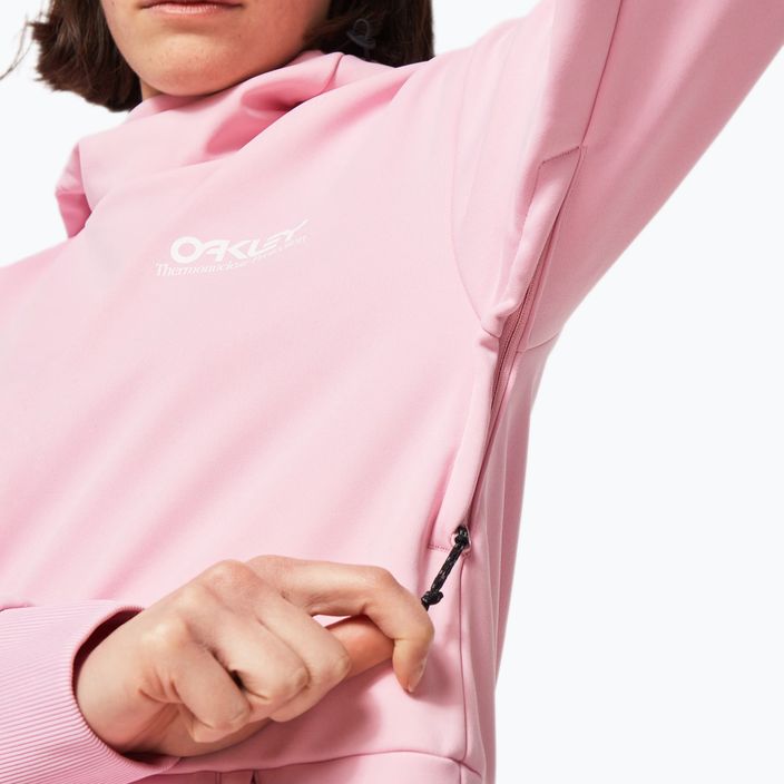 Moteriška Oakley Park RC Softshell snieglenčių striukė su gobtuvu Pink FOA500320 6