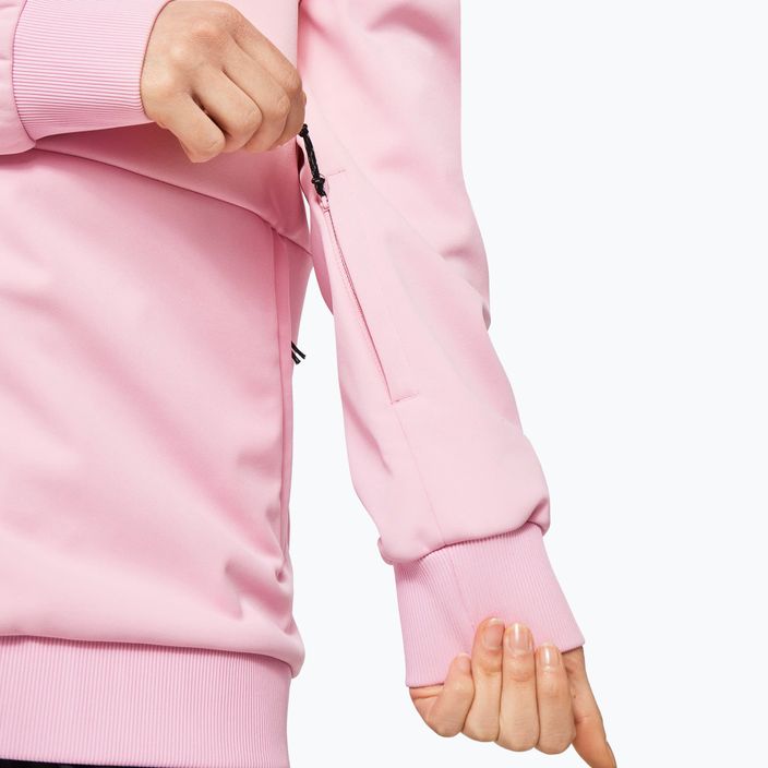 Moteriška Oakley Park RC Softshell snieglenčių striukė su gobtuvu Pink FOA500320 8