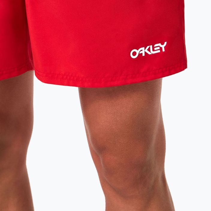 Vyriški "Oakley Beach Volley" 16" plaukimo šortai raudoni FOA404310465 7