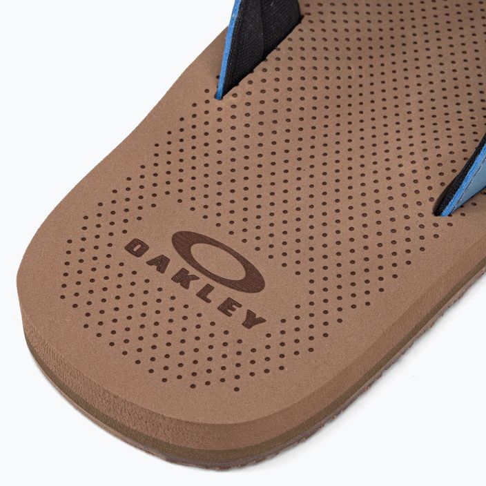 Oakley vyriškos šlepetės Burke Flip Flop Brown FOF10041931V 8