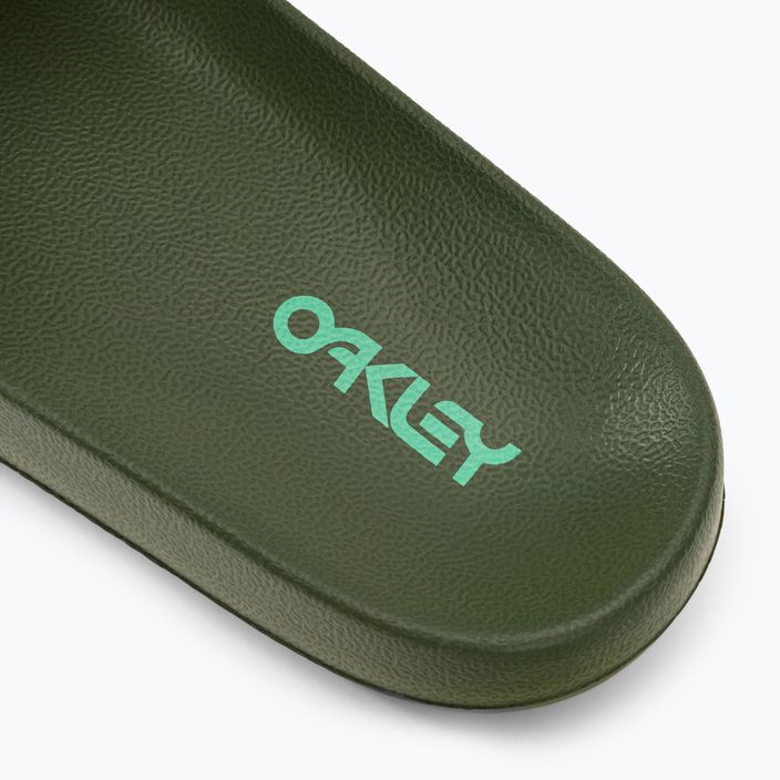 Oakley vyriškos B1B Slide 2.0 šlepetės žalia FOF10042486L 8