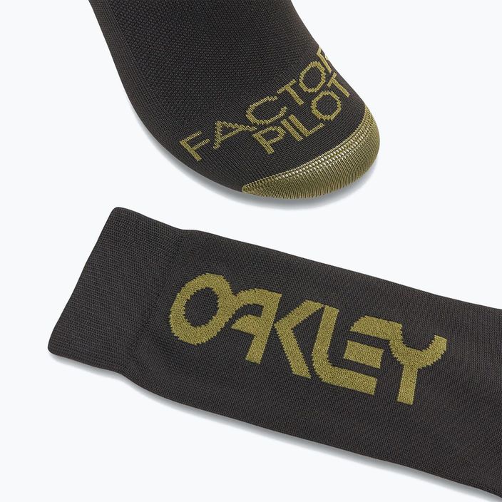 Dviračių kojinės Oakley Factory Pilot MTB black/new dark brush 4