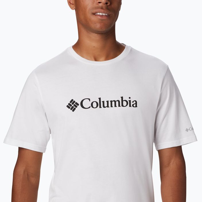 Columbia CSC Basic Logo vyriški trekingo marškinėliai balti 1680053100 5