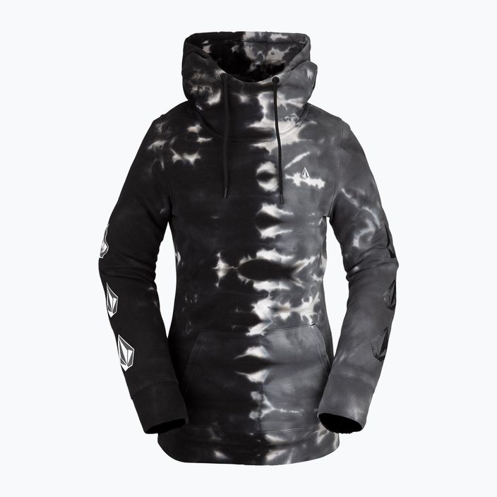 Moteriškas Volcom Costus HD pilkai juodas snieglenčių džemperis H4152205-BKB 2