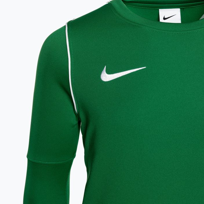 Vaikiškas futbolo džemperis Nike Dri-FIT Park 20 Crew pine green/white/white 3