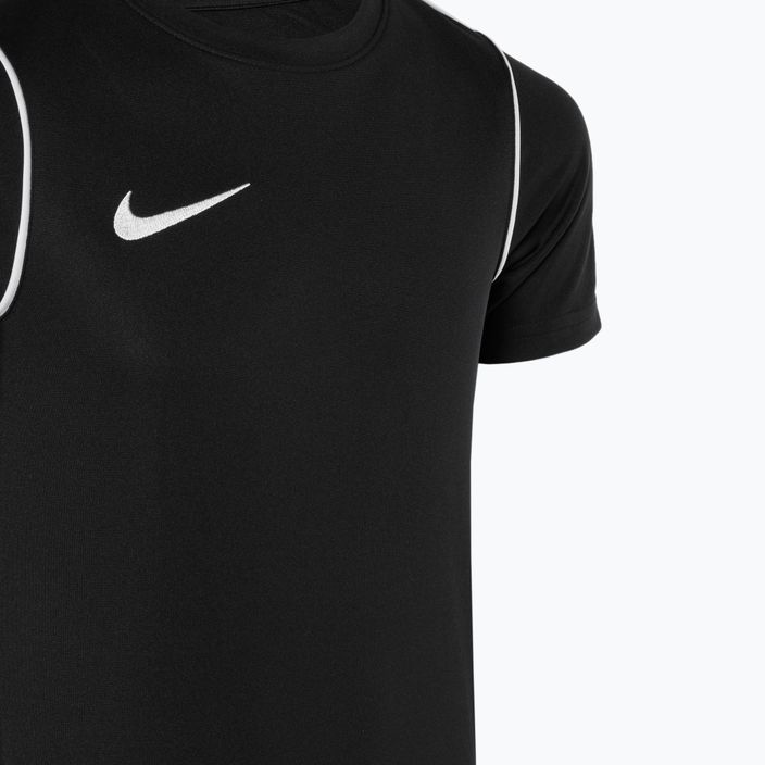 Vaikiški futbolo marškinėliai Nike Dri-Fit Park 20 black/white 3