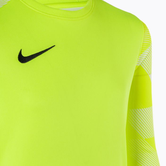 Vaikiški vartininko marškinėliai  Nike Dri-FIT Park IV Goalkeeper volt/white/black 3