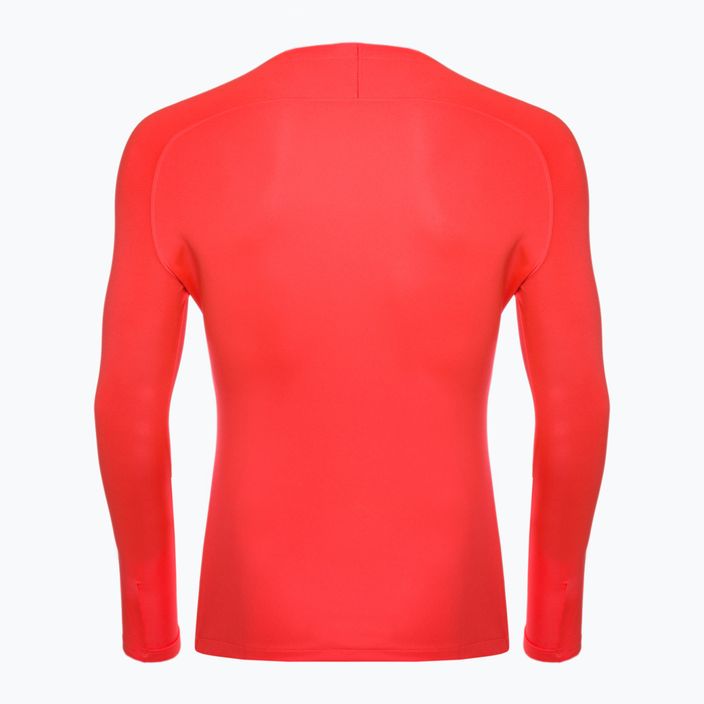 Vyriški termoaktyvūs marškinėliai ilgomis rankovėmis Nike Dri-FIT Park First Layer LS bright crimson/black 2