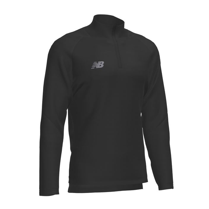 Vyriški New Balance Training 1/4 Zip megzti futbolo džemperiai juodi EMT9035BK 2