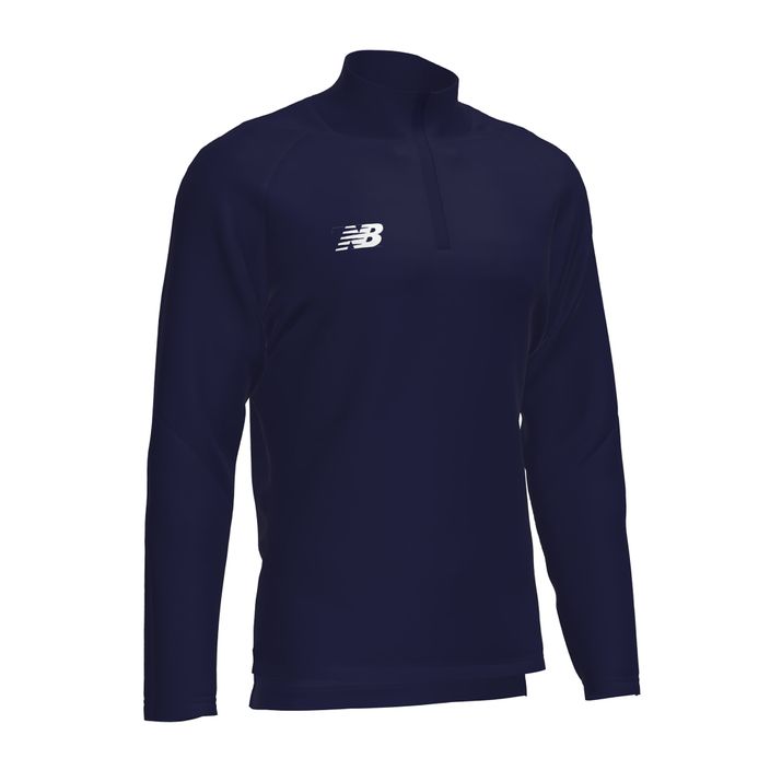 Vyriški New Balance Football Sweatshirt Training 1/4 Zip trikotažas tamsiai mėlyna EMT9035NV 2