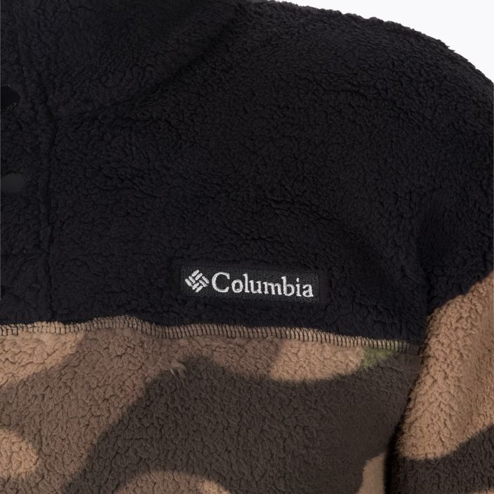 Columbia Rugged Ridge Sherpa 1/2 vyriškas vilnonis megztinis juodas 1952393 3