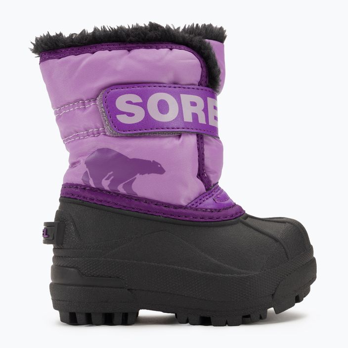 Vaikiški sniego batai Sorel Snow Commander gumdrop/purple violet 2