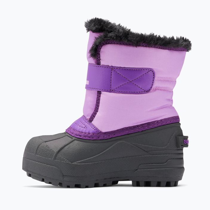 Paauglių sniego batai Sorel Snow Commander gumdrop/purple violet 8