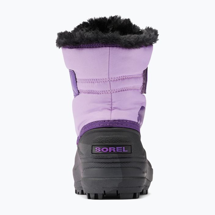 Paauglių sniego batai Sorel Snow Commander gumdrop/purple violet 10