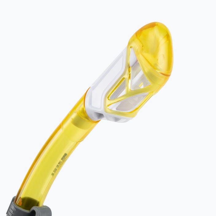 Mares Gator Dry vaikiškas snorkelis geltonas 411524 2