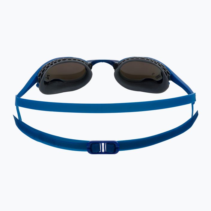 Zoggs HCB Titanium mėlyni/pilki/veidrodiniai tamsiai mėlyni plaukimo akiniai 461085 5