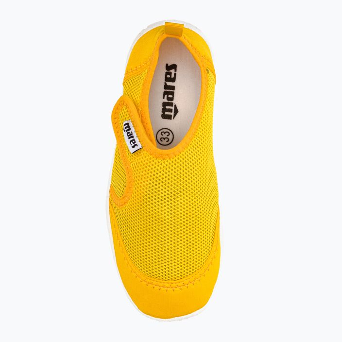 Mares Aquashoes Seaside geltoni vaikiški batai į vandenį 441092 6