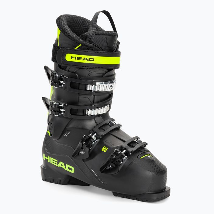 HEAD Edge Lyt 80 HV slidinėjimo batai juodi/gelsvi