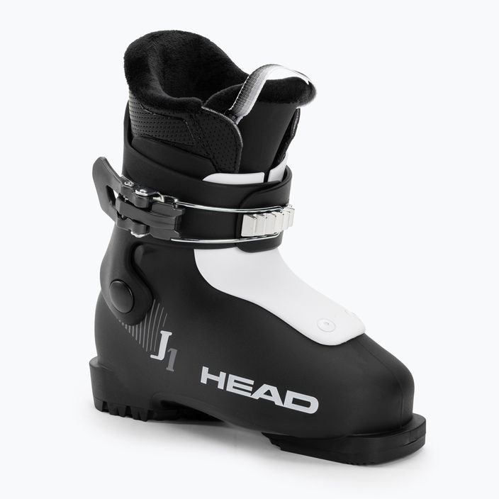 HEAD J1 juodi/balti vaikiški slidinėjimo batai