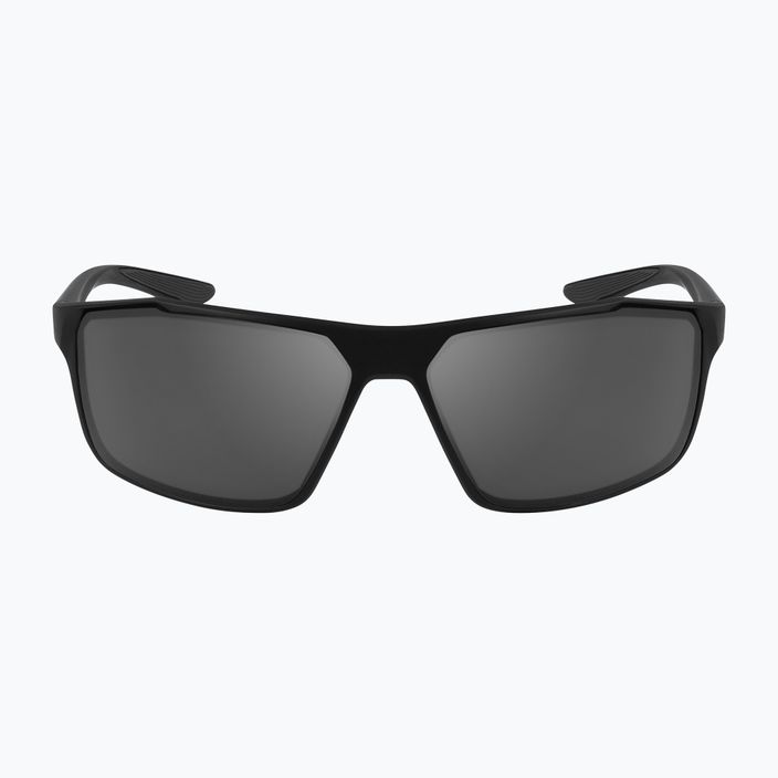 Vyriški akiniai nuo saulės "Nike Windstorm" matinės juodos/šaltai pilkos/tamsiai pilkos spalvos 2