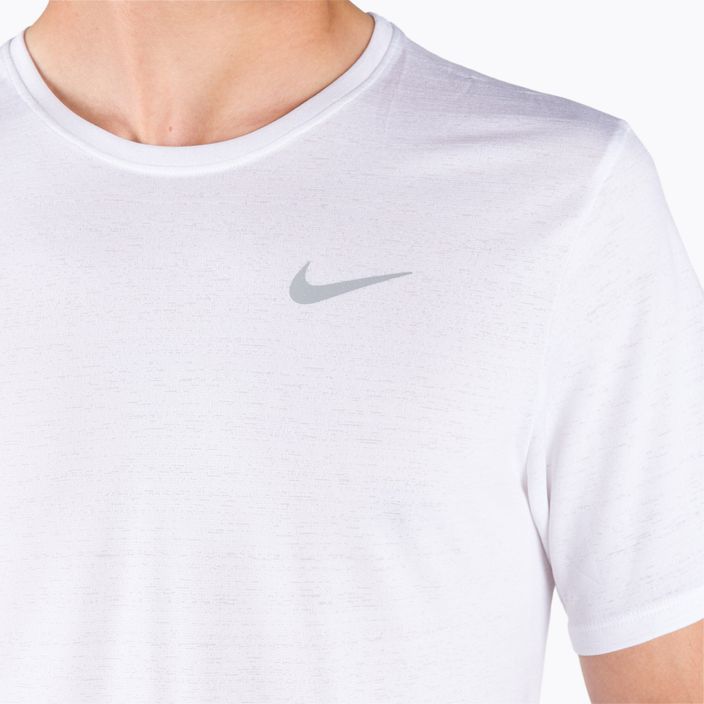 Vyriški treniruočių marškinėliai Nike Dri-FIT Miler, balti CU5992-100 4