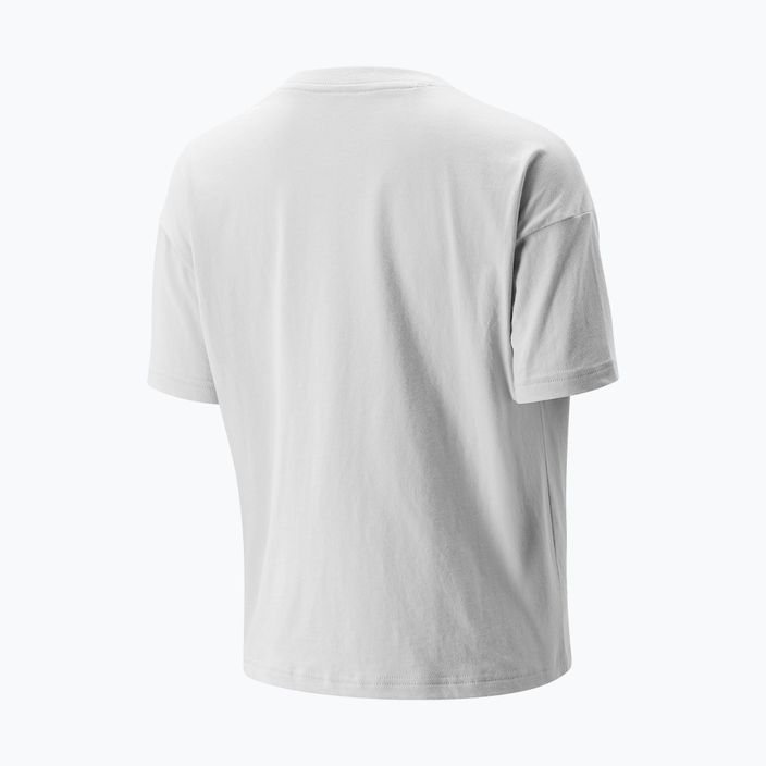 Moteriški marškinėliai New Balance Classic Core Stacked white 2