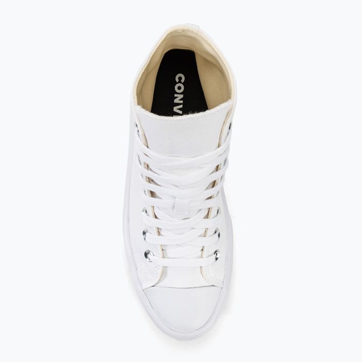 Converse moteriški sportbačiai Chuck Taylor All Star Move Platform Hi white/natural ivory/black 5