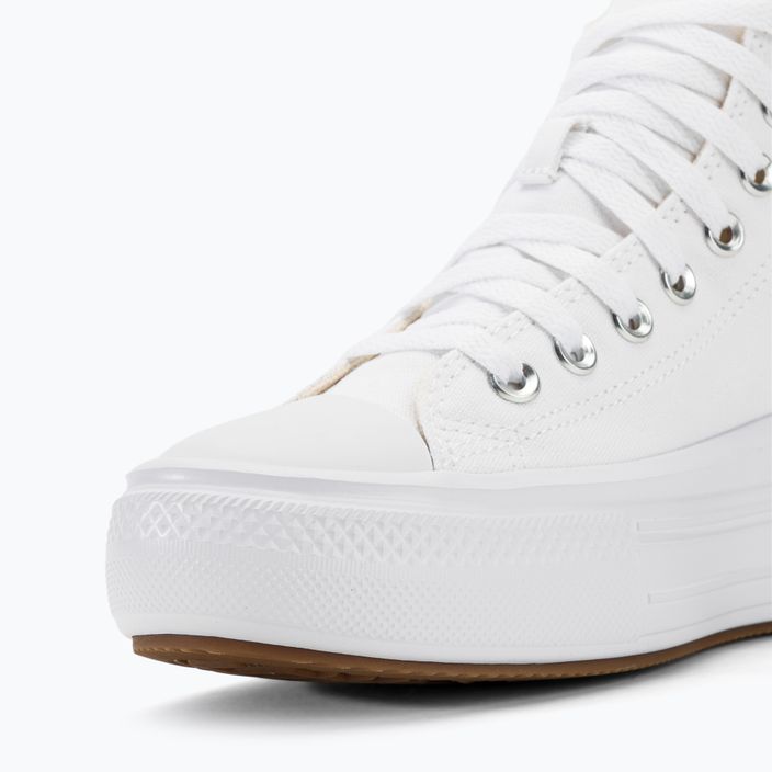 Converse moteriški sportbačiai Chuck Taylor All Star Move Platform Hi white/natural ivory/black 7