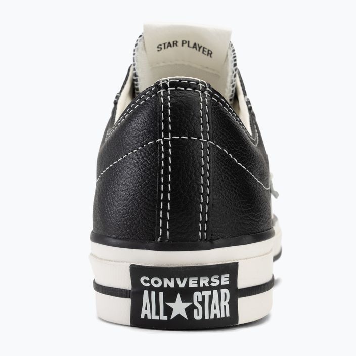 Sportiniai bateliai Converse Star Player 76 Fall Leather A06204C black/vintage white/silver 6