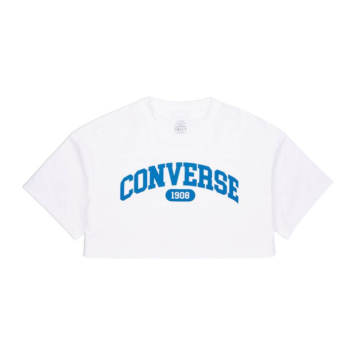 Moteriškas topas Converse Sporty Cropped 10027253-A03 white 2