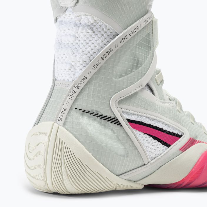 "Nike Hyperko 2 LE" balti/rožiniai blastiniai/šaldančiai mėlyni/hiper bokso bateliai 8