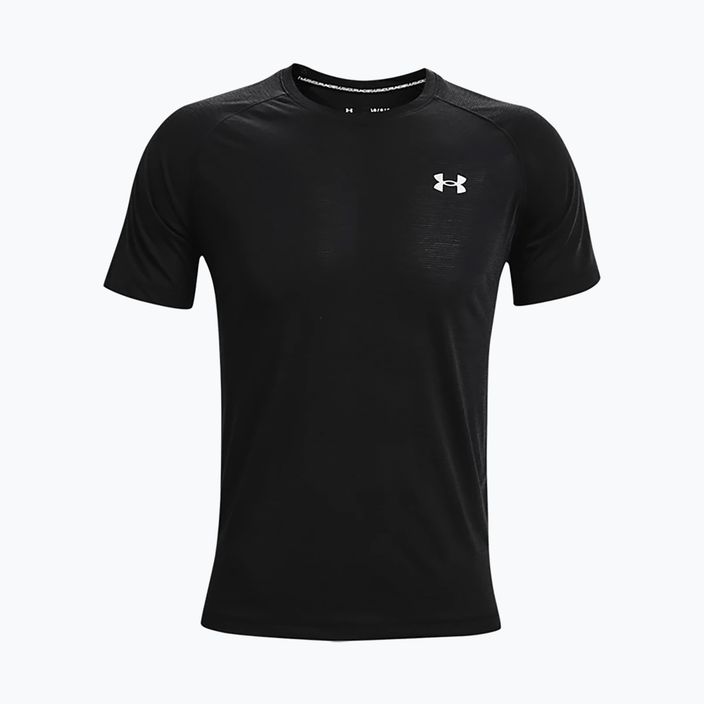 Under Armour Streaker vyriški bėgimo marškinėliai juoda 1361469-001
