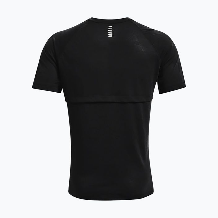 Under Armour Streaker vyriški bėgimo marškinėliai juoda 1361469-001 2