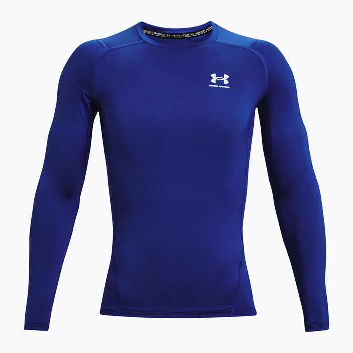 Under Armour vyriški marškinėliai ilgomis rankovėmis Ua Hg Armour Comp LS navy blue 1361524-400 5