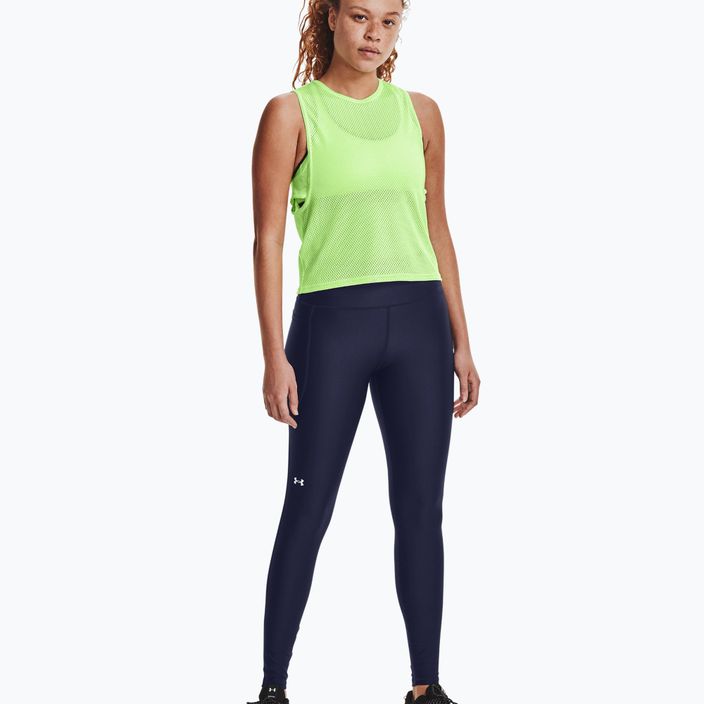 Under Armour HeatGear® Armour HiRise moteriškos treniruočių tamsios mėlynos 1365336 2