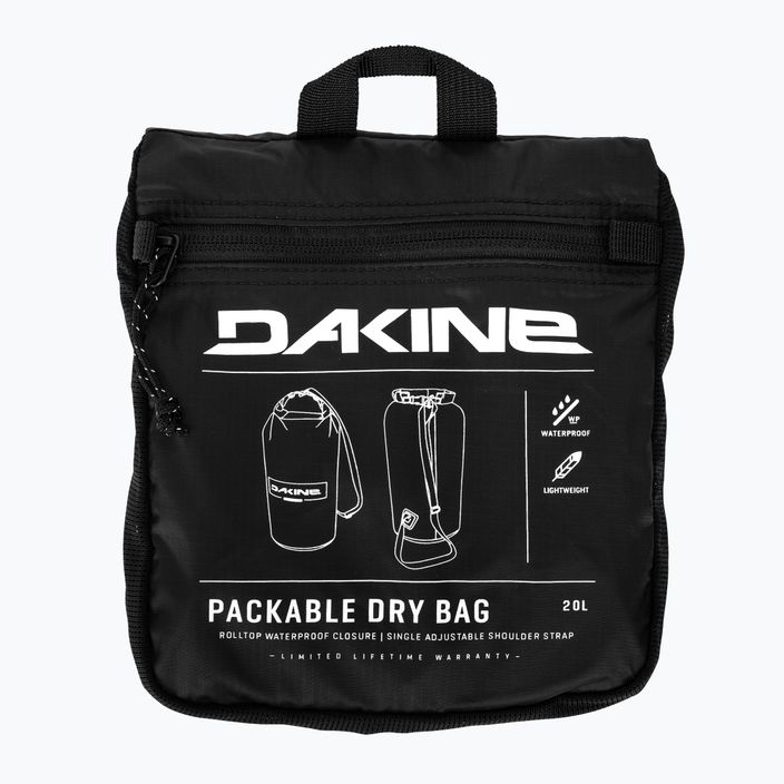 Dakine Packable Rolltop Dry Bag 20 neperšlampama kuprinė juoda D10003921 5