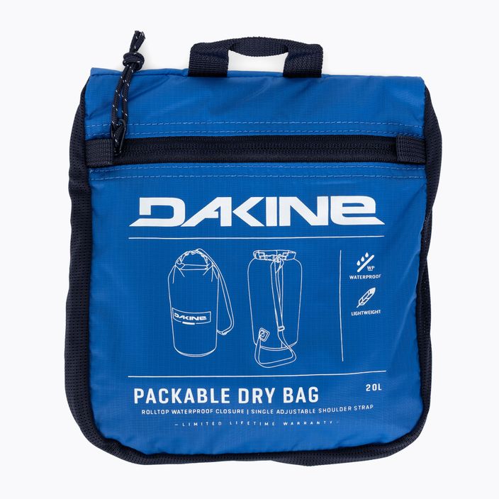 Dakine Packable Rolltop Dry Bag 20 neperšlampama kuprinė mėlyna D10003921 5