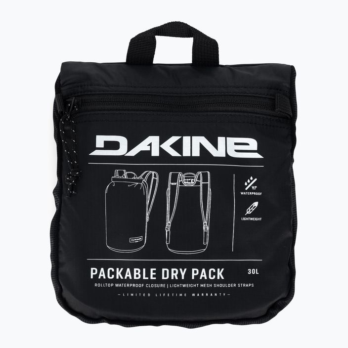 Dakine Packable Rolltop Dry Pack 30 neperšlampama kuprinė juoda D10003922 5