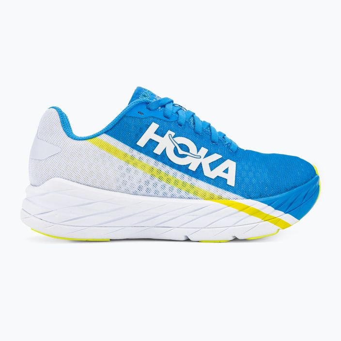 Bėgimo bateliai HOKA Rocket X white/diva blue 2