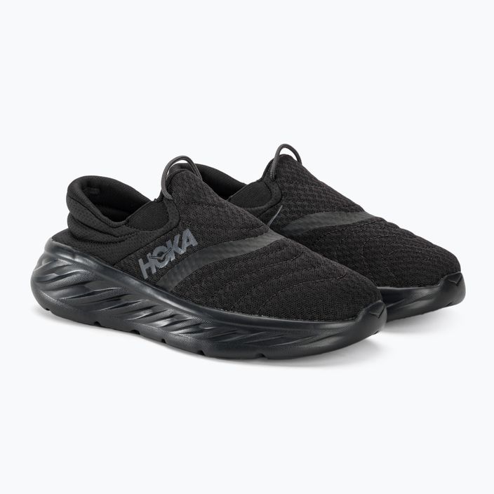 Vyriški batai HOKA Ora Recovery Shoe 2 black/black 4
