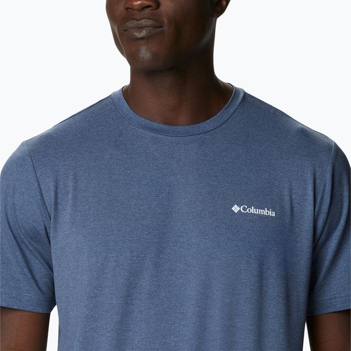Vyriški marškinėliai Columbia Tech Trail Graphic Tee blue 1930802 2