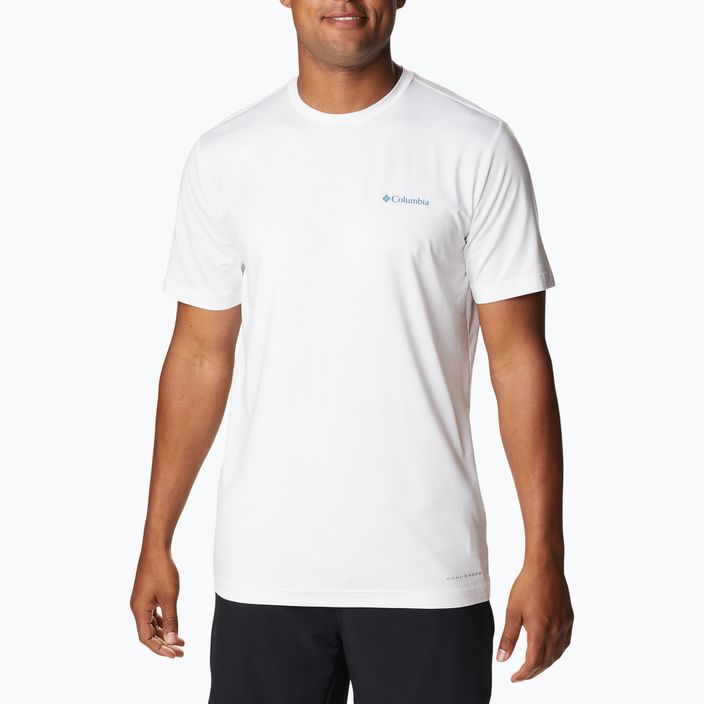 Vyriški marškinėliai Columbia Tech Trail Graphic Tee white 1930802 5