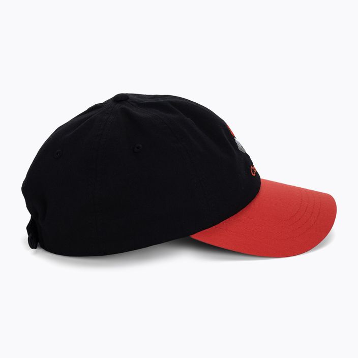 Columbia ROC II Ball beisbolo kepurė juodai raudona 1766611 2